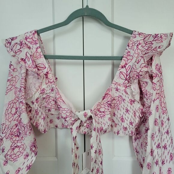 HEMANT AND NANDITA suki crop top, xl - Picture 10 of 15